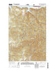 Mount Coeur D'Alene Idaho Current topographic map, 1:24000 scale, 7.5 X 7.5 Minute, Year 2013