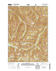 Mount McGuire Idaho Current topographic map, 1:24000 scale, 7.5 X 7.5 Minute, Year 2013