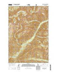 Mount Paloma Idaho Current topographic map, 1:24000 scale, 7.5 X 7.5 Minute, Year 2013