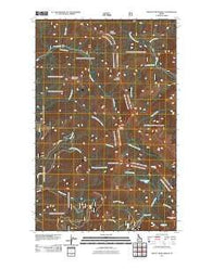 Mount Pend Oreille Idaho Historical topographic map, 1:24000 scale, 7.5 X 7.5 Minute, Year 2011