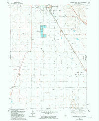 Mountain Home South Idaho Historical topographic map, 1:24000 scale, 7.5 X 7.5 Minute, Year 1992