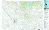 Mountain Home Idaho Historical topographic map, 1:100000 scale, 30 X 60 Minute, Year 1990