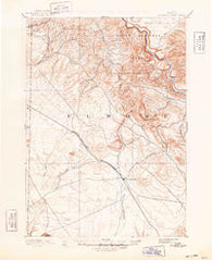 Mountain Home Idaho Historical topographic map, 1:125000 scale, 30 X 30 Minute, Year 1893