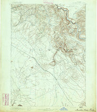 Mountain Home Idaho Historical topographic map, 1:125000 scale, 30 X 30 Minute, Year 1892