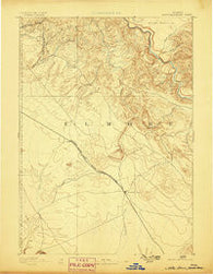 Mountain Home Idaho Historical topographic map, 1:125000 scale, 30 X 30 Minute, Year 1893