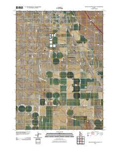 Mountain Home South Idaho Historical topographic map, 1:24000 scale, 7.5 X 7.5 Minute, Year 2010