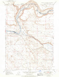 Mouth of Bruneau Idaho Historical topographic map, 1:24000 scale, 7.5 X 7.5 Minute, Year 1946