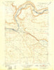 Mouth of Bruneau Idaho Historical topographic map, 1:24000 scale, 7.5 X 7.5 Minute, Year 1949