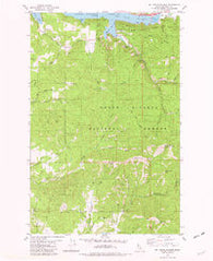 Mt. Coeur D'Alene Idaho Historical topographic map, 1:24000 scale, 7.5 X 7.5 Minute, Year 1981