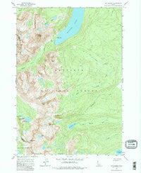 Mt Cramer Idaho Historical topographic map, 1:24000 scale, 7.5 X 7.5 Minute, Year 1963