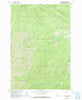Mt George Idaho Historical topographic map, 1:24000 scale, 7.5 X 7.5 Minute, Year 1966