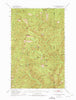 Mt Pend Oreille Idaho Historical topographic map, 1:62500 scale, 15 X 15 Minute, Year 1951