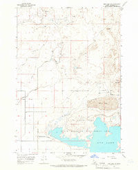 Mud Lake NW Idaho Historical topographic map, 1:24000 scale, 7.5 X 7.5 Minute, Year 1964