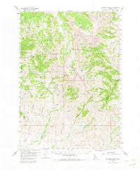 Muldoon Canyon Idaho Historical topographic map, 1:62500 scale, 15 X 15 Minute, Year 1960