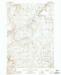 Murphy Idaho Historical topographic map, 1:24000 scale, 7.5 X 7.5 Minute, Year 1990