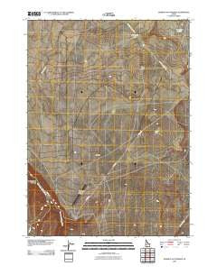 Murphy Hot Springs Idaho Historical topographic map, 1:24000 scale, 7.5 X 7.5 Minute, Year 2010
