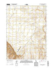 Murphy Hot Springs Idaho Current topographic map, 1:24000 scale, 7.5 X 7.5 Minute, Year 2013