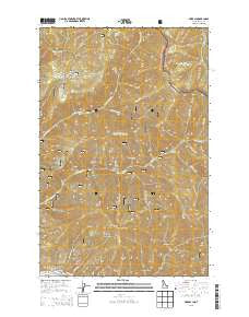 Murray Idaho Current topographic map, 1:24000 scale, 7.5 X 7.5 Minute, Year 2013
