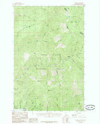 Murray Idaho Historical topographic map, 1:24000 scale, 7.5 X 7.5 Minute, Year 1985