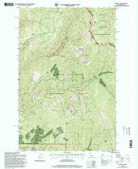 Murray Idaho Historical topographic map, 1:24000 scale, 7.5 X 7.5 Minute, Year 1996