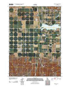 Murtaugh Idaho Historical topographic map, 1:24000 scale, 7.5 X 7.5 Minute, Year 2010
