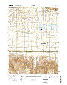 Murtaugh Idaho Current topographic map, 1:24000 scale, 7.5 X 7.5 Minute, Year 2013