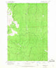 Musselshell Idaho Historical topographic map, 1:24000 scale, 7.5 X 7.5 Minute, Year 1966
