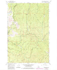 Musselshell Idaho Historical topographic map, 1:24000 scale, 7.5 X 7.5 Minute, Year 1966