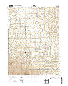 Naf Idaho Current topographic map, 1:24000 scale, 7.5 X 7.5 Minute, Year 2013