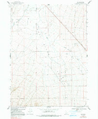 Naf Idaho Historical topographic map, 1:24000 scale, 7.5 X 7.5 Minute, Year 1968