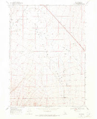 Naf Idaho Historical topographic map, 1:24000 scale, 7.5 X 7.5 Minute, Year 1968
