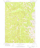 Nahneke Mtn Idaho Historical topographic map, 1:24000 scale, 7.5 X 7.5 Minute, Year 1972