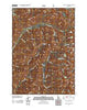 Nahneke Mountain Idaho Historical topographic map, 1:24000 scale, 7.5 X 7.5 Minute, Year 2011