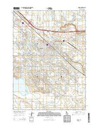 Nampa Idaho Current topographic map, 1:24000 scale, 7.5 X 7.5 Minute, Year 2013