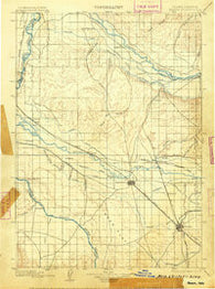 Nampa Idaho Historical topographic map, 1:125000 scale, 30 X 30 Minute, Year 1898