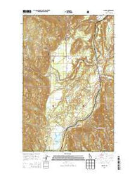 Naples Idaho Current topographic map, 1:24000 scale, 7.5 X 7.5 Minute, Year 2013