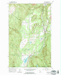 Naples Idaho Historical topographic map, 1:24000 scale, 7.5 X 7.5 Minute, Year 1965