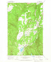 Naples Idaho Historical topographic map, 1:24000 scale, 7.5 X 7.5 Minute, Year 1965