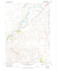 Neeley Idaho Historical topographic map, 1:24000 scale, 7.5 X 7.5 Minute, Year 1971