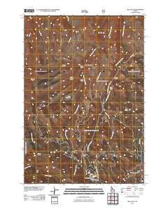 Neil Gulch Idaho Historical topographic map, 1:24000 scale, 7.5 X 7.5 Minute, Year 2011