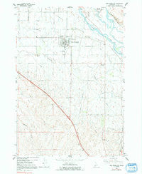 New Plymouth Idaho Historical topographic map, 1:24000 scale, 7.5 X 7.5 Minute, Year 1965