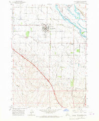 New Plymouth Idaho Historical topographic map, 1:24000 scale, 7.5 X 7.5 Minute, Year 1965