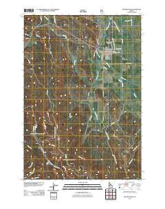 New Meadows Idaho Historical topographic map, 1:24000 scale, 7.5 X 7.5 Minute, Year 2011