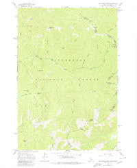 Nez Perce Peak Idaho Historical topographic map, 1:24000 scale, 7.5 X 7.5 Minute, Year 1962