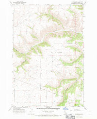 Nezperce SE Idaho Historical topographic map, 1:24000 scale, 7.5 X 7.5 Minute, Year 1967