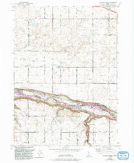 Niagara Springs Idaho Historical topographic map, 1:24000 scale, 7.5 X 7.5 Minute, Year 1979
