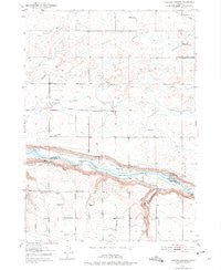 Niagara Springs Idaho Historical topographic map, 1:24000 scale, 7.5 X 7.5 Minute, Year 1950