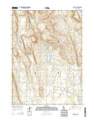 Nichol Flat Idaho Current topographic map, 1:24000 scale, 7.5 X 7.5 Minute, Year 2013