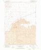 Nichols Reservoir Idaho Historical topographic map, 1:24000 scale, 7.5 X 7.5 Minute, Year 1972