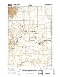 Nichols Reservoir Idaho Current topographic map, 1:24000 scale, 7.5 X 7.5 Minute, Year 2013